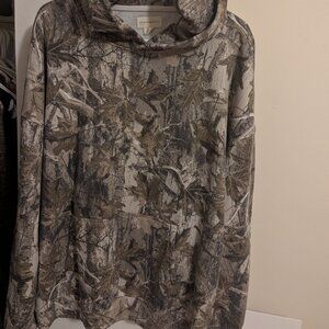 Women's camo sweater